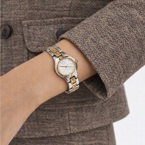 Guess Crystal Steel White MOP Dial Ladies Quartz Watch G96037L Guess Crystal Steel White MOP Dial Ladies Quartz Watch  main image 4
